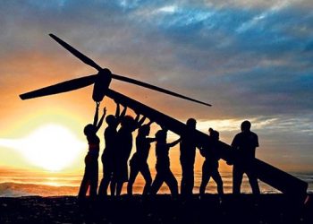sunrise windmill