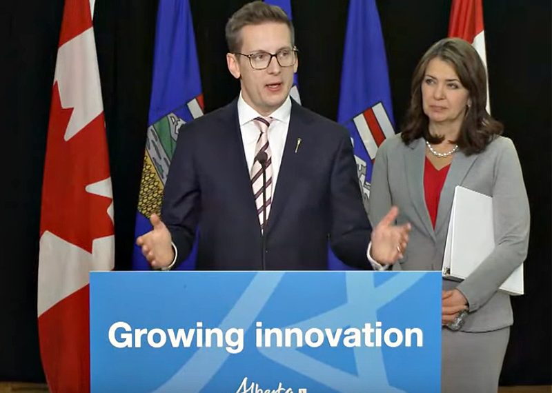 Alberta Technology and Innovation Minister Nate Glubish