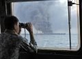 Vessel Flees the Scene After Oil Tankers Collide Off Singapore