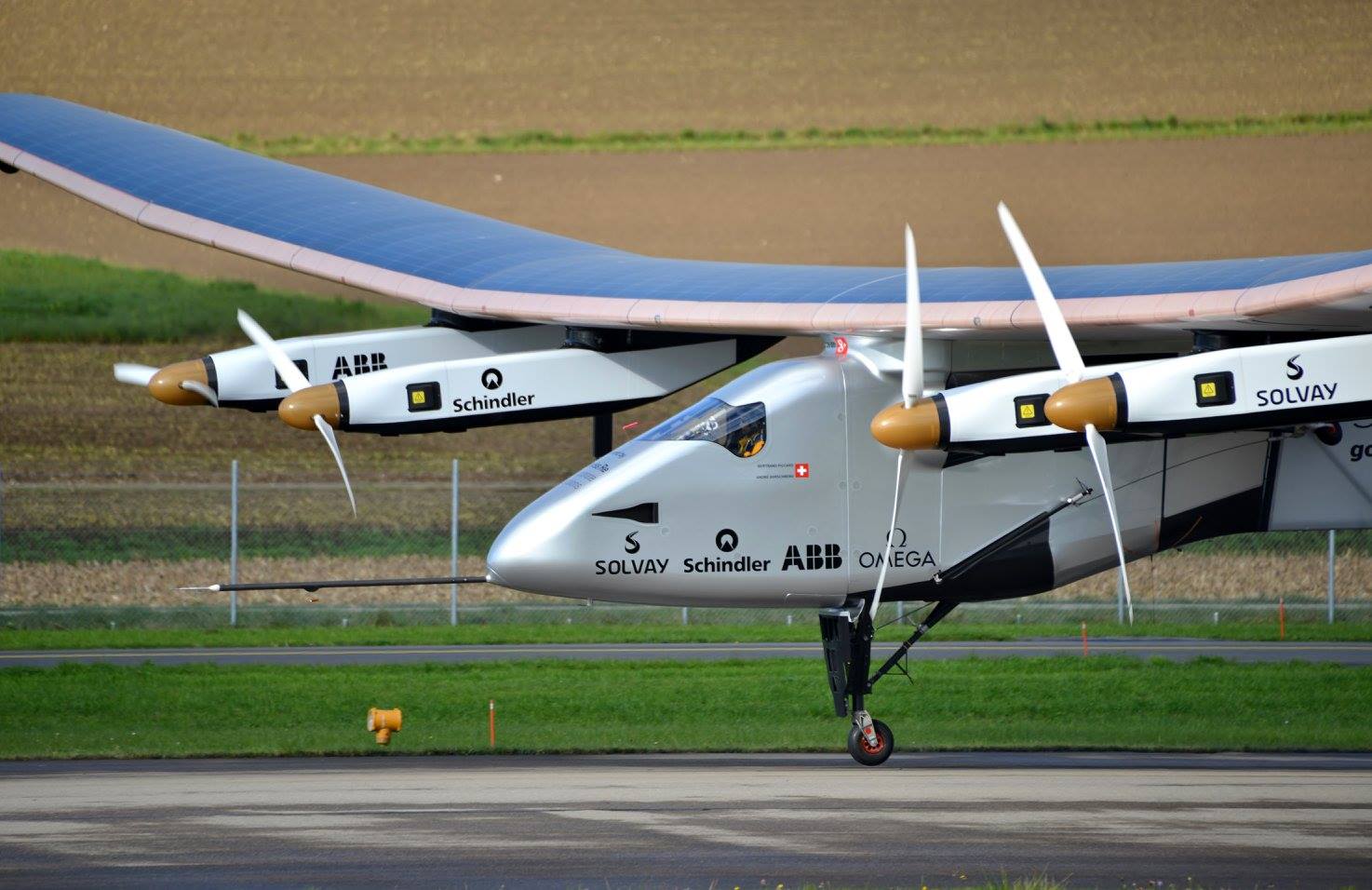 Solar Impulse S2 Credit: Wikipedia